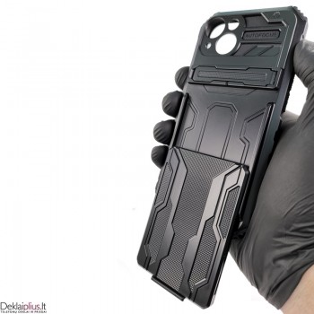 Combo dėklas su kojele ir kortelių dėklu (Apple Iphone 13) Combo dėklas su kojele ir kortelių dėklu (Apple Iphone 13)